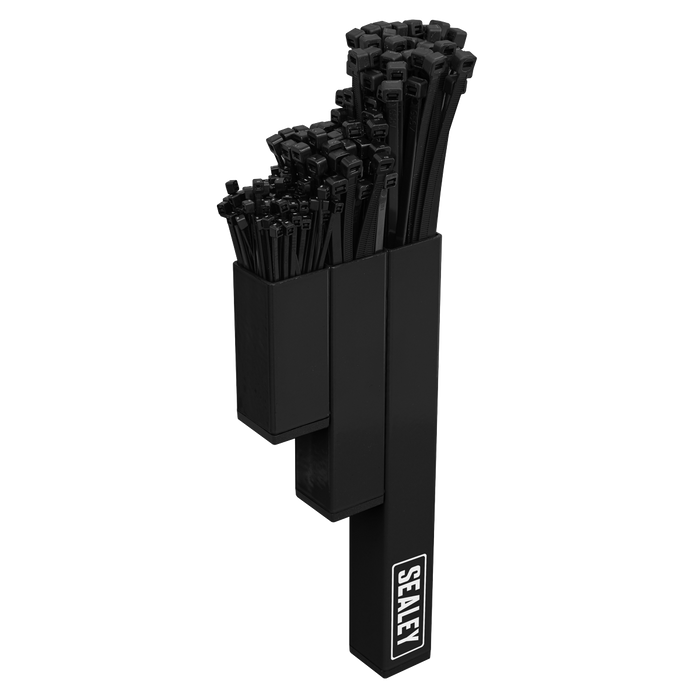 Magnetic Cable Tie Holder - Black | APCTHB