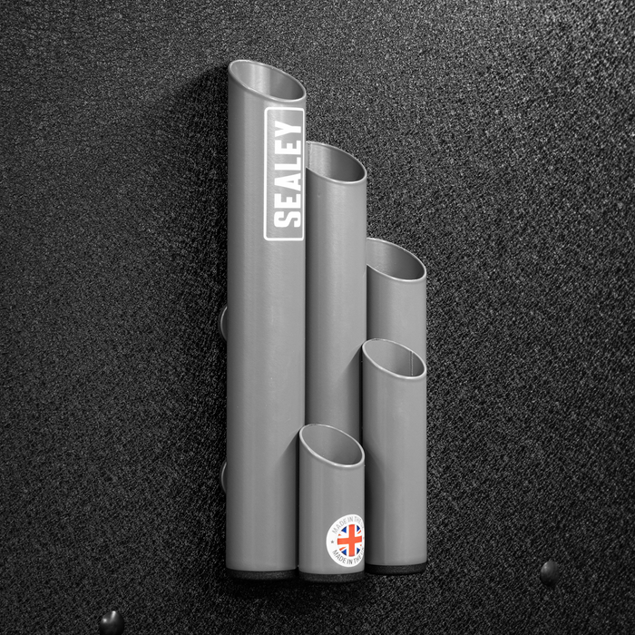 Large Magnetic Cable Tie Holder - Grey | APCTHGXL