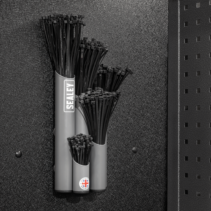 Large Magnetic Cable Tie Holder - Grey | APCTHGXL