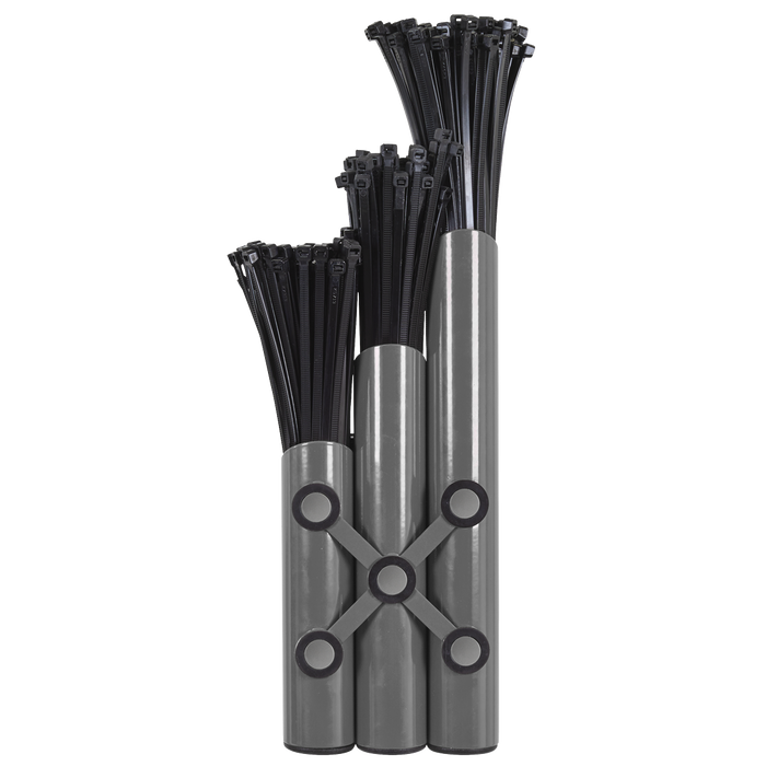 Large Magnetic Cable Tie Holder - Grey | APCTHGXL