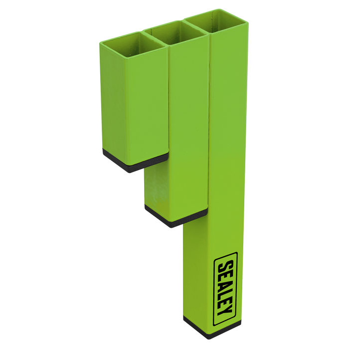 Magnetic Cable Tie Holder - Hi-Vis Green | APCTHHV