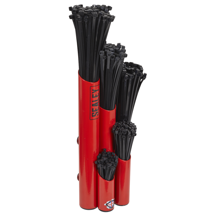 Large Magnetic Cable Tie Holder - Red | APCTHRXL