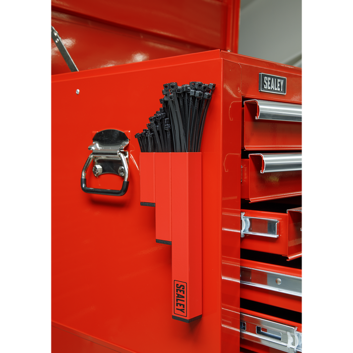 Magnetic Cable Tie Holder - Red | APCTH