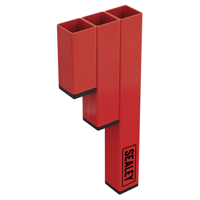 Magnetic Cable Tie Holder - Red | APCTH