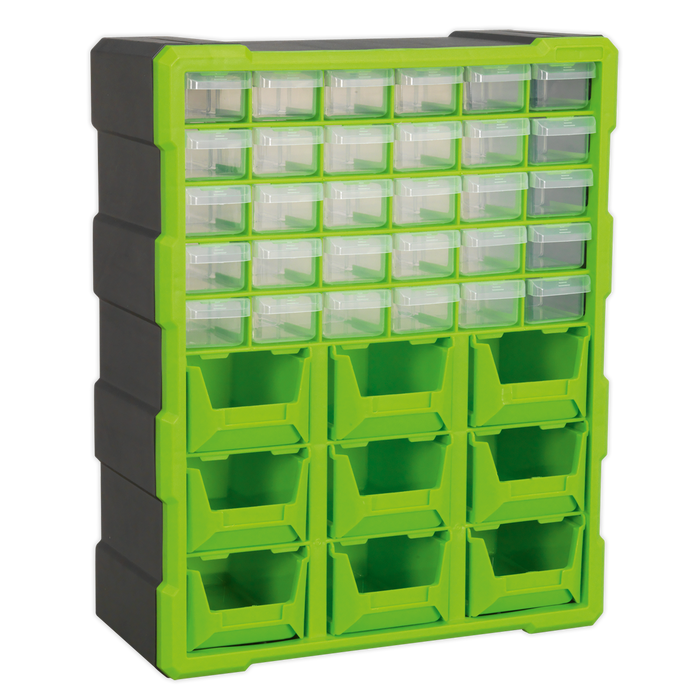 Cabinet Box 39 Drawer - Green/Black | APDC39HV
