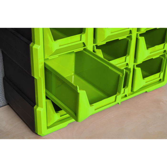 Cabinet Box 39 Drawer - Green/Black | APDC39HV