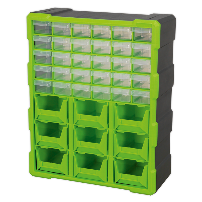 Cabinet Box 39 Drawer - Green/Black | APDC39HV