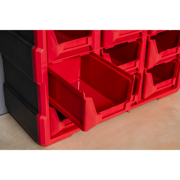 Cabinet Box 39 Drawer - Red/Black | APDC39R