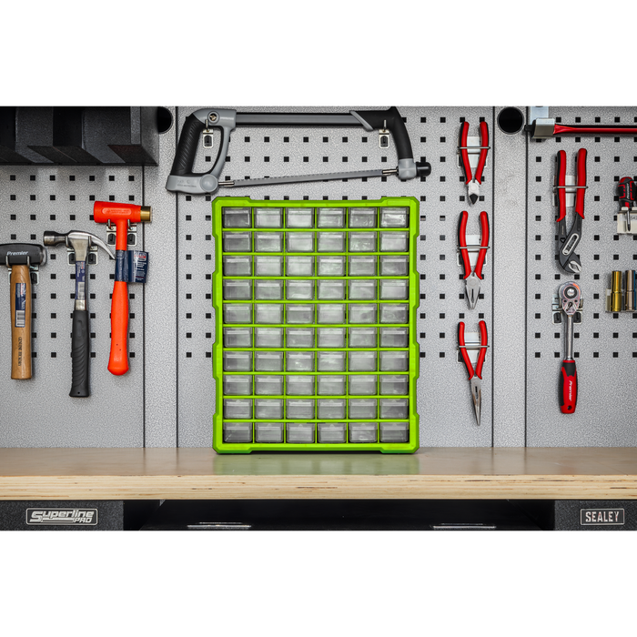 Cabinet Box 60 Drawer - Green/Black | APDC60HV