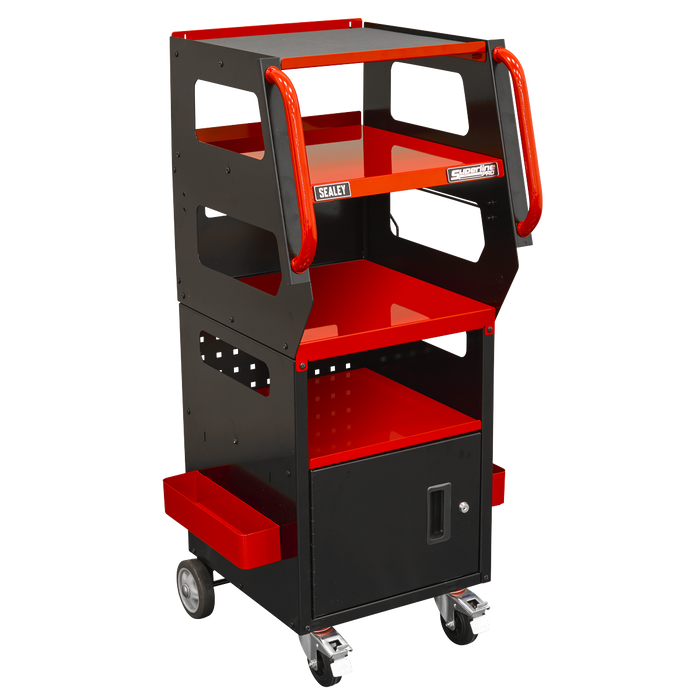 Superline PRO® Diagnostics Trolley 4-Level | APDT435R