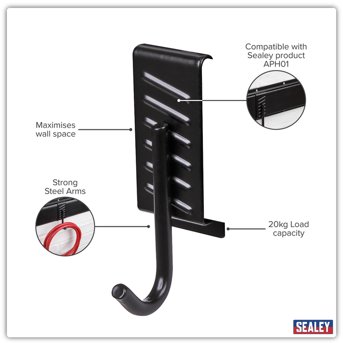 Single J Prong Storage Hook | APH10