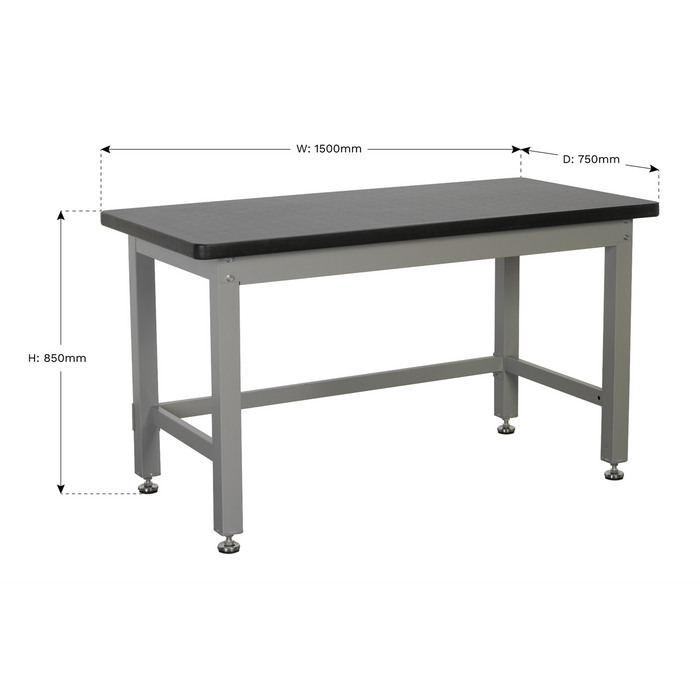 Premier Industrial™ Steel Workbench 1.5m | API1500