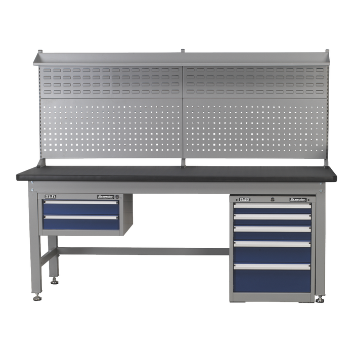 Premier Industrial™ Complete Workstation & Cabinet Combo 1.8m | API1800COMB02
