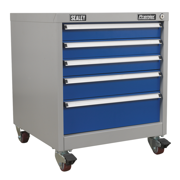 Premier Industrial™ Mobile Industrial Cabinet 5 Drawer | API5657B