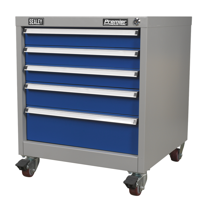 Premier Industrial™ Mobile Industrial Cabinet 5 Drawer | API5657B