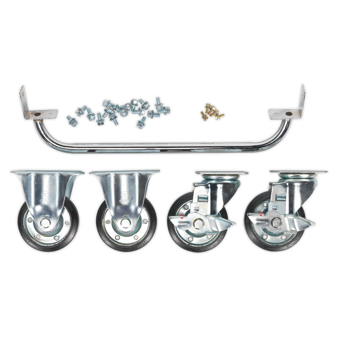 Premier Industrial™ Handle & Wheel Kit for 565mm Cabinets | API565KIT