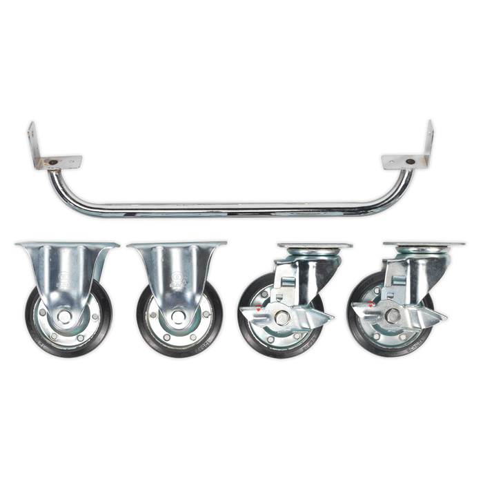 Premier Industrial™ Handle & Wheel Kit for 565mm Cabinets | API565KIT