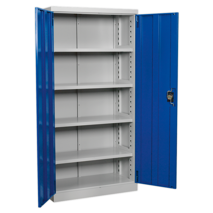 Premier Industrial™ Cabinet with 4 Shelves 1800mm | APICCOMBOF4
