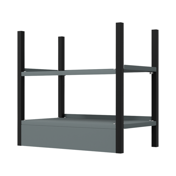 Modular Storage Base unit 2 Shelves 580mm | APMRB1