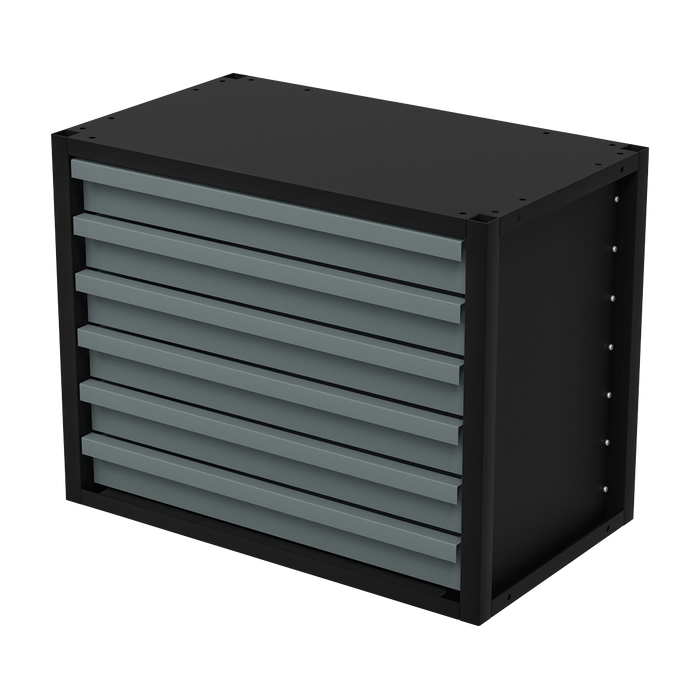 Modular Storage Mid Unit 6 Drawer 580mm | APMRM1