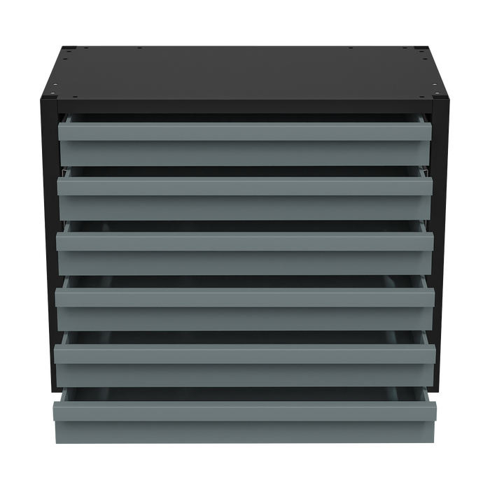 Modular Storage Mid Unit 6 Drawer 580mm | APMRM1