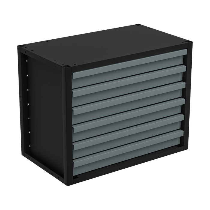 Modular Storage Mid Unit 6 Drawer 580mm | APMRM1