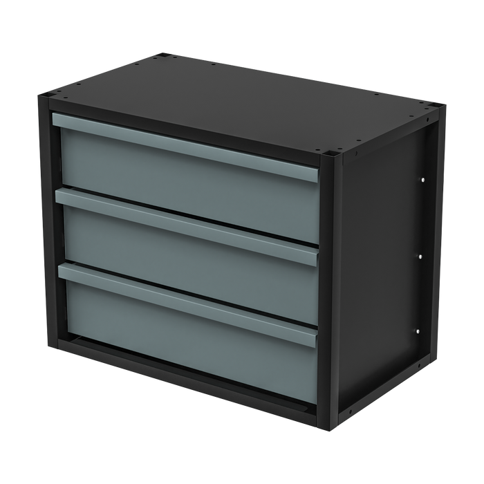 Modular Storage Mid Unit 3 Drawer 580mm | APMRM3