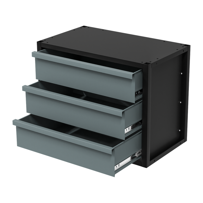 Modular Storage Mid Unit 3 Drawer 580mm | APMRM3
