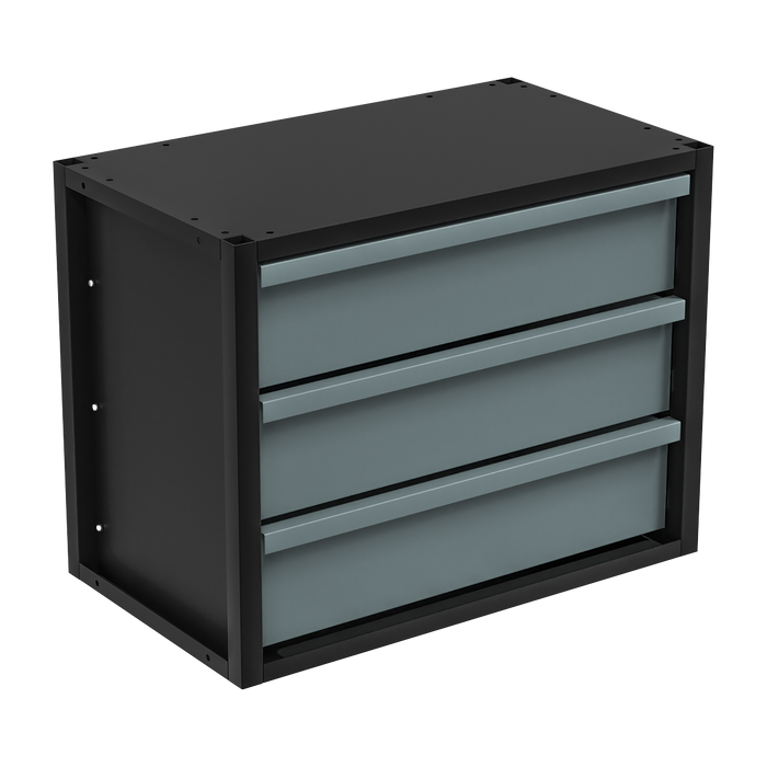 Modular Storage Mid Unit 3 Drawer 580mm | APMRM3