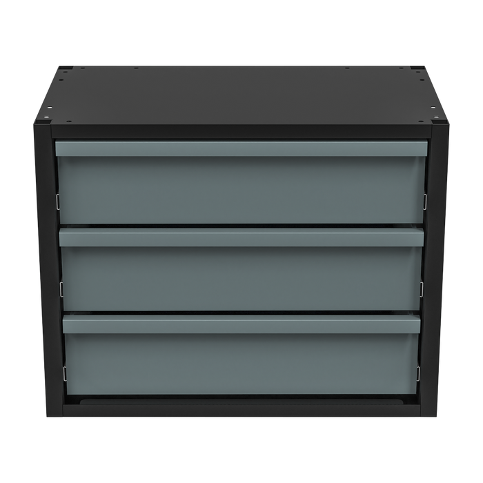 Modular Storage Mid Unit 3 Drawer 580mm | APMRM3