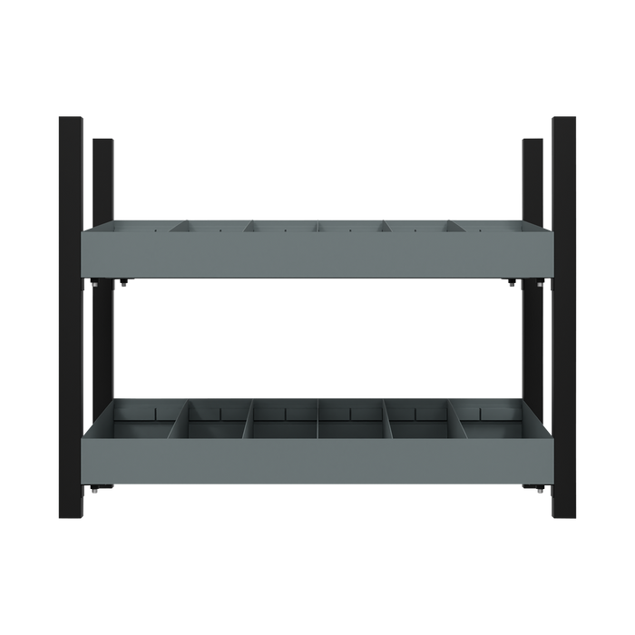 Modular Storage Mid Unit 2 Compartment Shelve 580mm | APMRM4