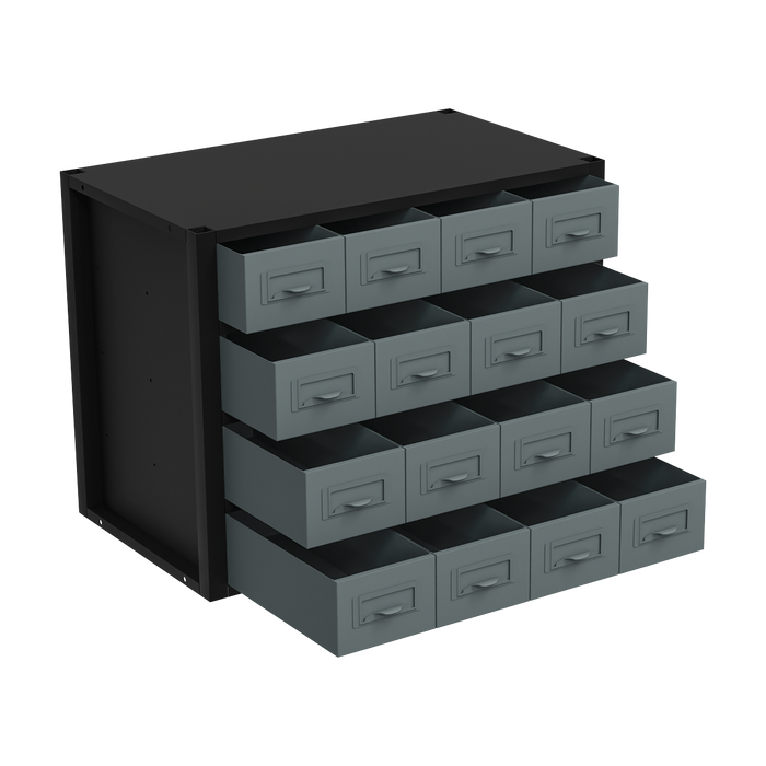 Modular Storage Mid Unit 16 Small Drawers 580mm | APMRM5