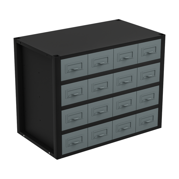 Modular Storage Mid Unit 16 Small Drawers 580mm | APMRM5