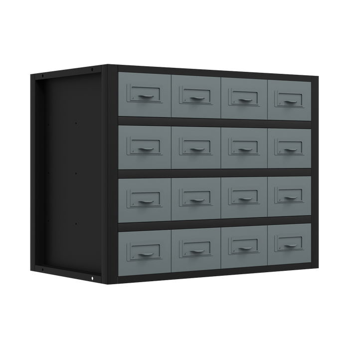 Modular Storage Mid Unit 16 Small Drawers 580mm | APMRM5