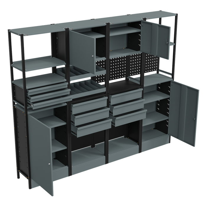 Modular Storage System Combo 2.32m | APMRSTACK2