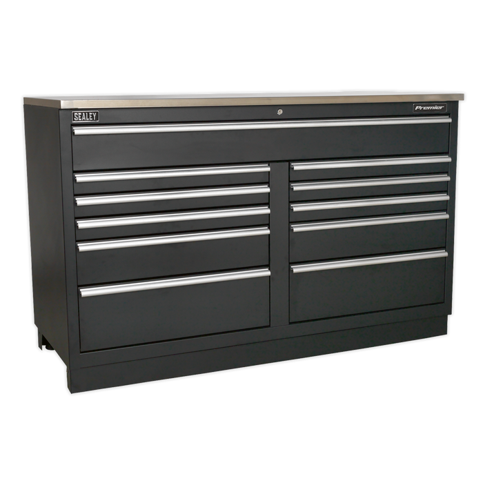 Premier™ Heavy-Duty Modular Floor Cabinet 11 Drawer 1550mm | APMS04