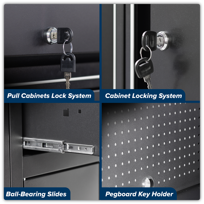 Superline PRO® Rapid-Fit Modular Garage Storage System 3.1m | APMS10HFP