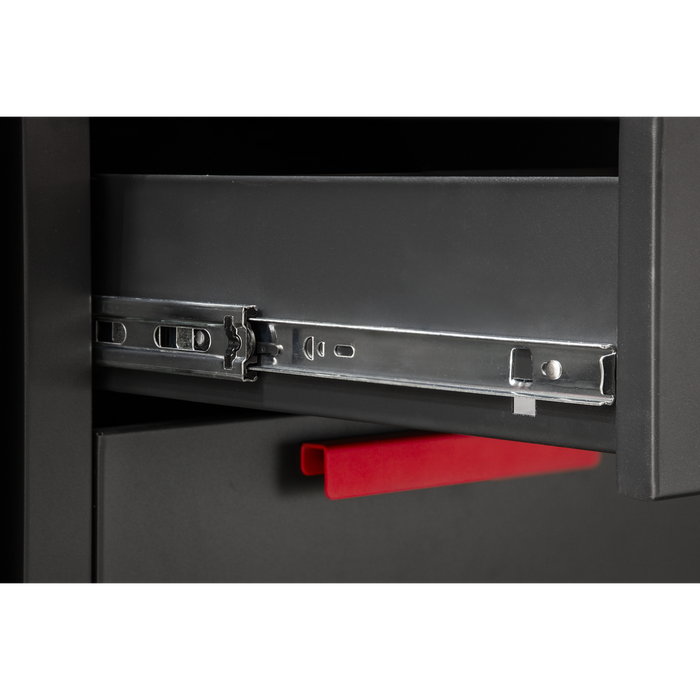 American PRO® Complete Garage Storage System with 2 Mobile Trolleys | APMS12OP
