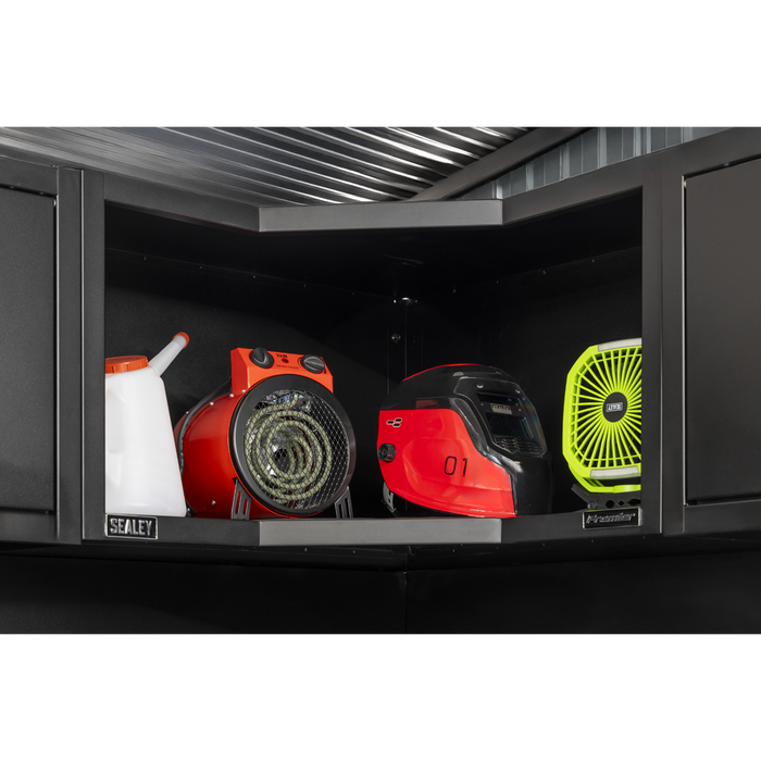 Premier™ Heavy-Duty Modular Corner Wall Cabinet 930mm | APMS16