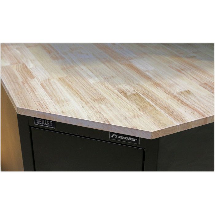 Premier™ Hardwood Corner Worktop 930mm | APMS18