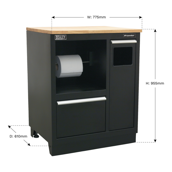 Premier™ Heavy-Duty Modular Multifunction Floor Cabinet 775mm | APMS20