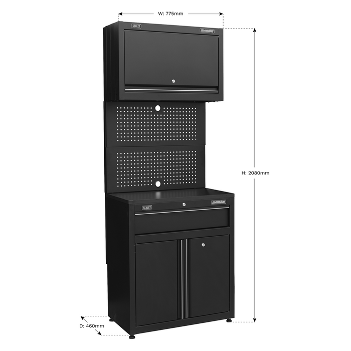 Superline PRO® Rapid-Fit Modular Wall & Base Cabinet with Drawer | APMS2HFPD
