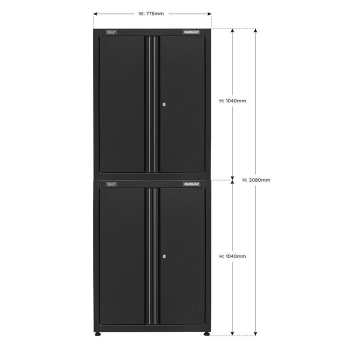 Superline PRO® Rapid-Fit Modular Dual Stacking Cabinets | APMS2HFPS