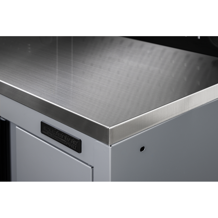 Superline PRO® Black Edition Stainless Steel Worktop 680mm | APMS30SSA