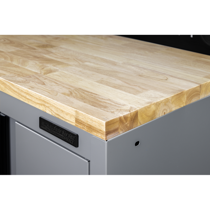 Superline PRO® Black Edition Rubber Wood Worktop 680mm | APMS30WA