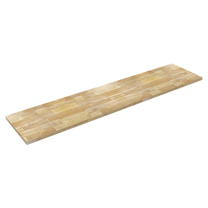 Superline PRO® Black Edition Rubber Wood Worktop 2040mm | APMS30WC