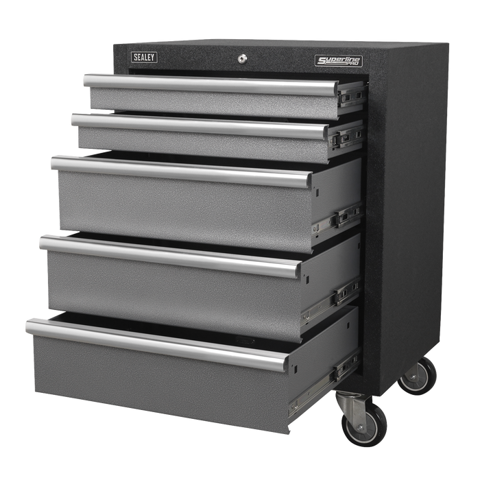 Superline PRO® Modular Mobile Cabinet 5 Drawer 650mm | APMS58
