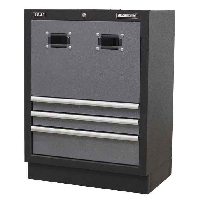 Superline PRO® Modular Reel Cabinet 3 Drawer 680mm | APMS63
