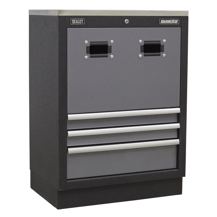 Superline PRO® Modular Reel Cabinet 3 Drawer 680mm | APMS63