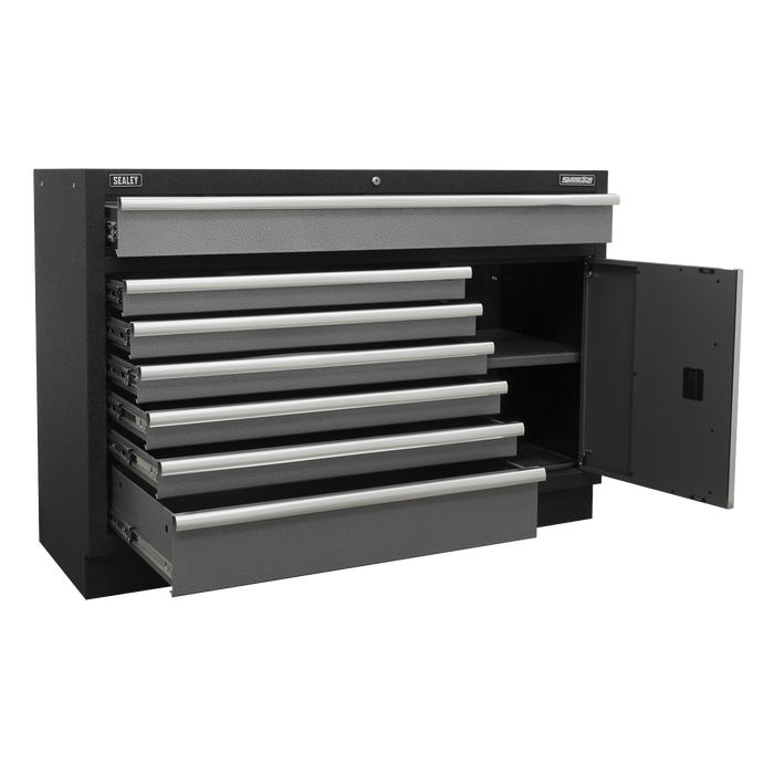 Superline PRO® Modular Floor Cabinet 7 Drawer 1360mm | APMS64